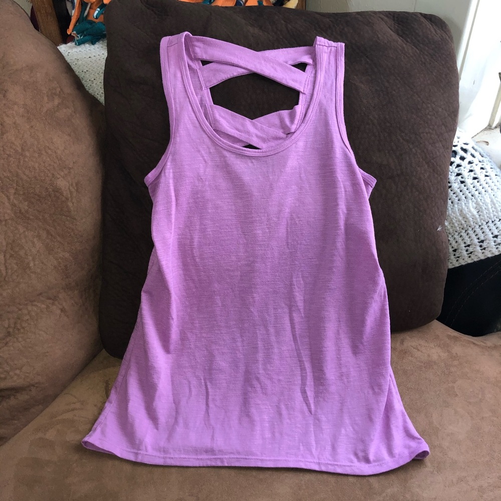 Gaiam Purple Tank Top